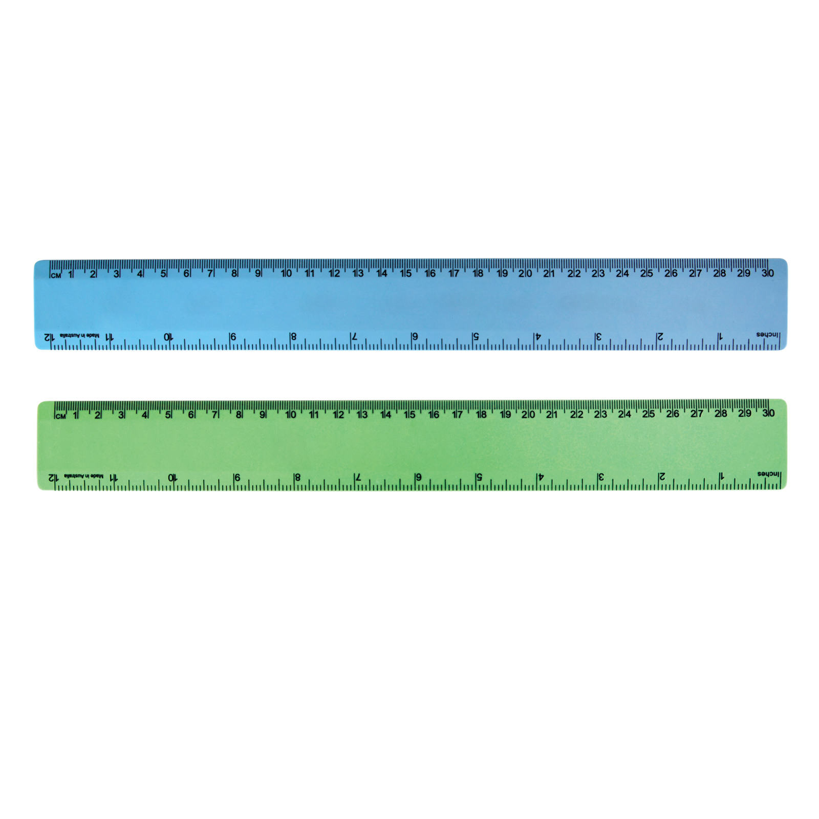 Eco Rule Recycled Plastic Ruler - 30cm Made From Recycled Plastic