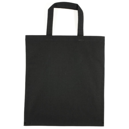 Short Handle Tote Bags | Coloured Cotton Double Short Handle Tote Bag