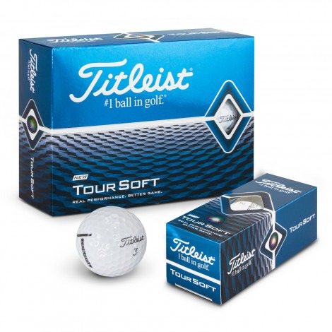 Titleist Tour Soft Golf Ball | Premium Golf Balls Custom Branded With Logo