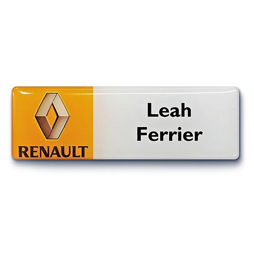 Epoxy Name Badge