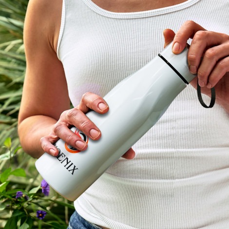 the perfect promotional water bottle for your brand: the Tornado Bottle.