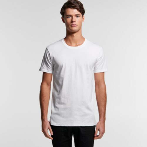 Custom branded AS Colour men's t-shirts